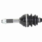2010 Kawasaki KVF650 Brute Force 4x4 Drive Axle Rear 2