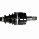 2008 Yamaha YXR700F Rhino 700 FI Drive Axle Front 5