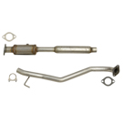 BuyAutoParts 45-601565W Catalytic Converter EPA Approved and o2 Sensor 2