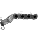 2012 Hyundai Equus Catalytic Converter w/ Exhaust Manifold 1