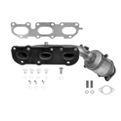 2012 Hyundai Genesis Catalytic Converter w/ Exhaust Manifold 1