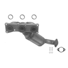 2008 Bmw X3 Catalytic Converter w/ Exhaust Manifold 1