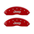MGP Caliper Covers  Jeep Wrangler Disc Brake Caliper Cover 42009FJEPRD