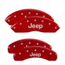 MGP Caliper Covers  Jeep Wrangler Disc Brake Caliper Cover 42018SJEPRD
