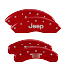 MGP Caliper Covers Jeep Disc Brake Caliper Cover 42019SJPLRD