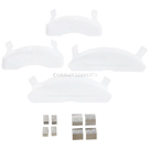 MGP Caliper Covers 42020SBAPFLAG1 Disc Brake Caliper Cover 4
