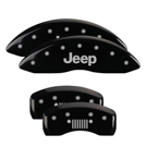 MGP Caliper Covers  Jeep Gladiator Disc Brake Caliper Cover 42021SJPLBK