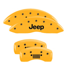 MGP Caliper Covers Jeep Gladiator Disc Brake Caliper Cover 42021SJPLYL