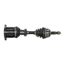 1990 Dodge Dakota Drive Axle Front 1