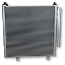 2014 Mitsubishi Mirage A/C Condenser 2