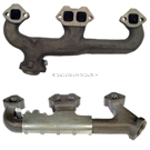 1984 Gmc G2500 Exhaust Manifold Kit 1