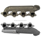 BuyAutoParts 44-30027BKKY Exhaust Manifold Kit 1