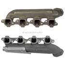 1994 Gmc C3500HD Exhaust Manifold Kit 1