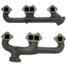 1975 Gmc P25 Exhaust Manifold Kit 1