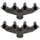 1982 Ford C700 Exhaust Manifold Kit 1