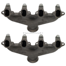 1982 Ford F700 Exhaust Manifold Kit 1