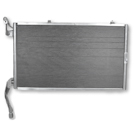 2017 Ford Fiesta A/C Condenser 1