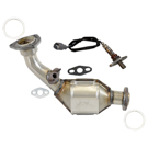 BuyAutoParts 45-500205Y Catalytic Converter CARB Approved and o2 Sensor 1