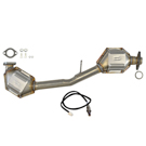 BuyAutoParts 45-500245Y Catalytic Converter CARB Approved and o2 Sensor 1