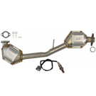 BuyAutoParts 45-500255Y Catalytic Converter CARB Approved and o2 Sensor 1