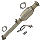 BuyAutoParts 45-500275Y Catalytic Converter CARB Approved and o2 Sensor 1