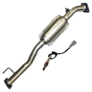 2000 Toyota RAV4 Catalytic Converter CARB Approved and o2 Sensor 1