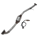 2005 Subaru Legacy Catalytic Converter CARB Approved and o2 Sensor 1