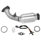 BuyAutoParts 45-500385Y Catalytic Converter CARB Approved and o2 Sensor 1