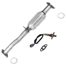 BuyAutoParts 45-500395Y Catalytic Converter CARB Approved and o2 Sensor 1