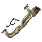BuyAutoParts 45-500535X Catalytic Converter CARB Approved and o2 Sensor 1