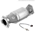 2007 Toyota Yaris Catalytic Converter EPA Approved and o2 Sensor 1