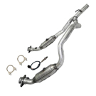 BuyAutoParts 45-600115W Catalytic Converter EPA Approved and o2 Sensor 1