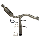 BuyAutoParts 45-600145W Catalytic Converter EPA Approved and o2 Sensor 1