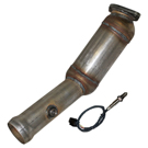 BuyAutoParts 45-600165W Catalytic Converter EPA Approved and o2 Sensor 1
