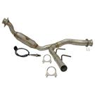 BuyAutoParts 45-600195W Catalytic Converter EPA Approved and o2 Sensor 1