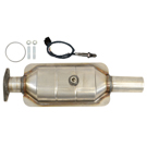 BuyAutoParts 45-600205W Catalytic Converter EPA Approved and o2 Sensor 1