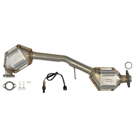 BuyAutoParts 45-600235W Catalytic Converter EPA Approved and o2 Sensor 1