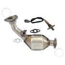 BuyAutoParts 45-600275W Catalytic Converter EPA Approved and o2 Sensor 1