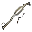 BuyAutoParts 45-600325W Catalytic Converter EPA Approved and o2 Sensor 1