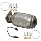 BuyAutoParts 45-600365W Catalytic Converter EPA Approved and o2 Sensor 1