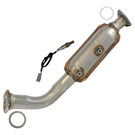 BuyAutoParts 45-600385W Catalytic Converter EPA Approved and o2 Sensor 1