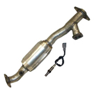 BuyAutoParts 45-600485W Catalytic Converter EPA Approved and o2 Sensor 1