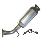 BuyAutoParts 45-600505W Catalytic Converter EPA Approved and o2 Sensor 1