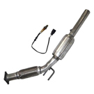 2007 Volkswagen Rabbit Catalytic Converter EPA Approved and o2 Sensor 1