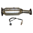 BuyAutoParts 45-600535W Catalytic Converter EPA Approved and o2 Sensor 1