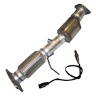 2004 Volvo S40 Catalytic Converter EPA Approved and o2 Sensor 1