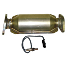 BuyAutoParts 45-600635W Catalytic Converter EPA Approved and o2 Sensor 1