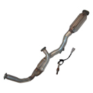 2000 Toyota Solara Catalytic Converter EPA Approved and o2 Sensor 1