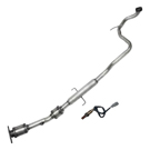 BuyAutoParts 45-600915W Catalytic Converter EPA Approved and o2 Sensor 1