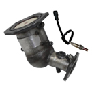 2010 Nissan Murano Catalytic Converter EPA Approved and o2 Sensor 1
